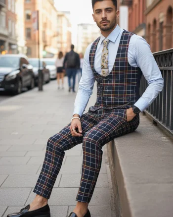 Compleu barbati Vesta + Pantaloni 12787  V5-3