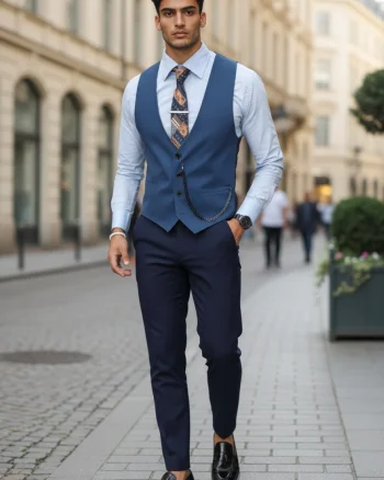Compleu barbati  Vesta + Pantaloni 13239