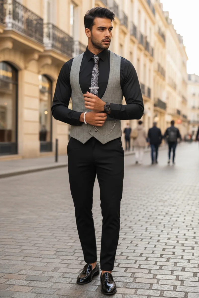 Compleu barbati  Vesta + Pantaloni 13325