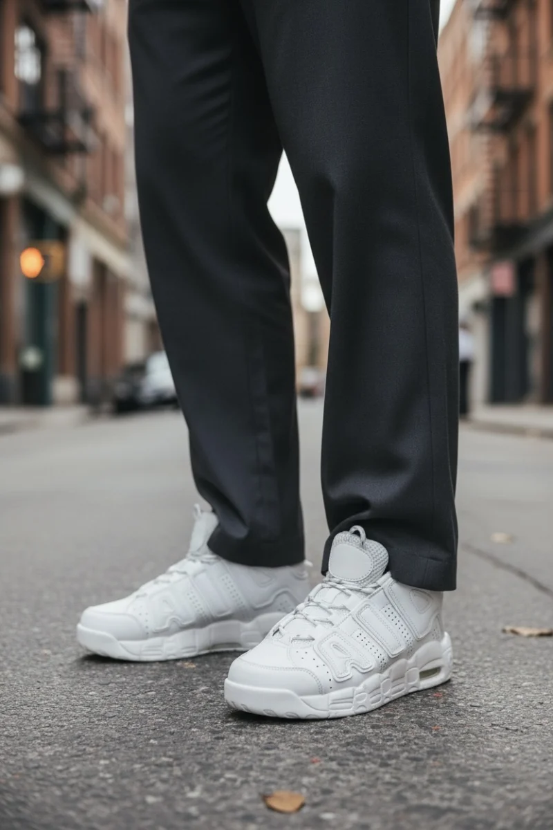 Adidasi barbati casual  albi AIR50