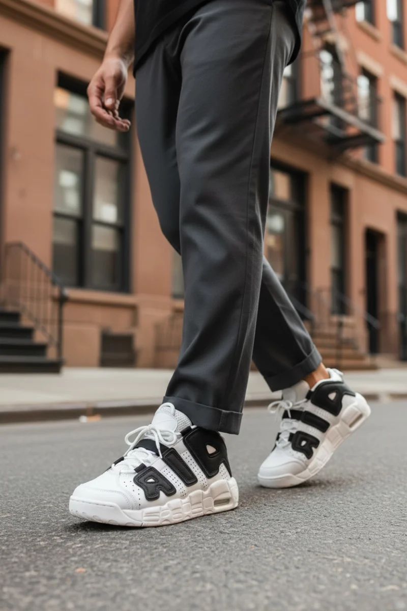 Adidasi barbati casual  albi AIR60