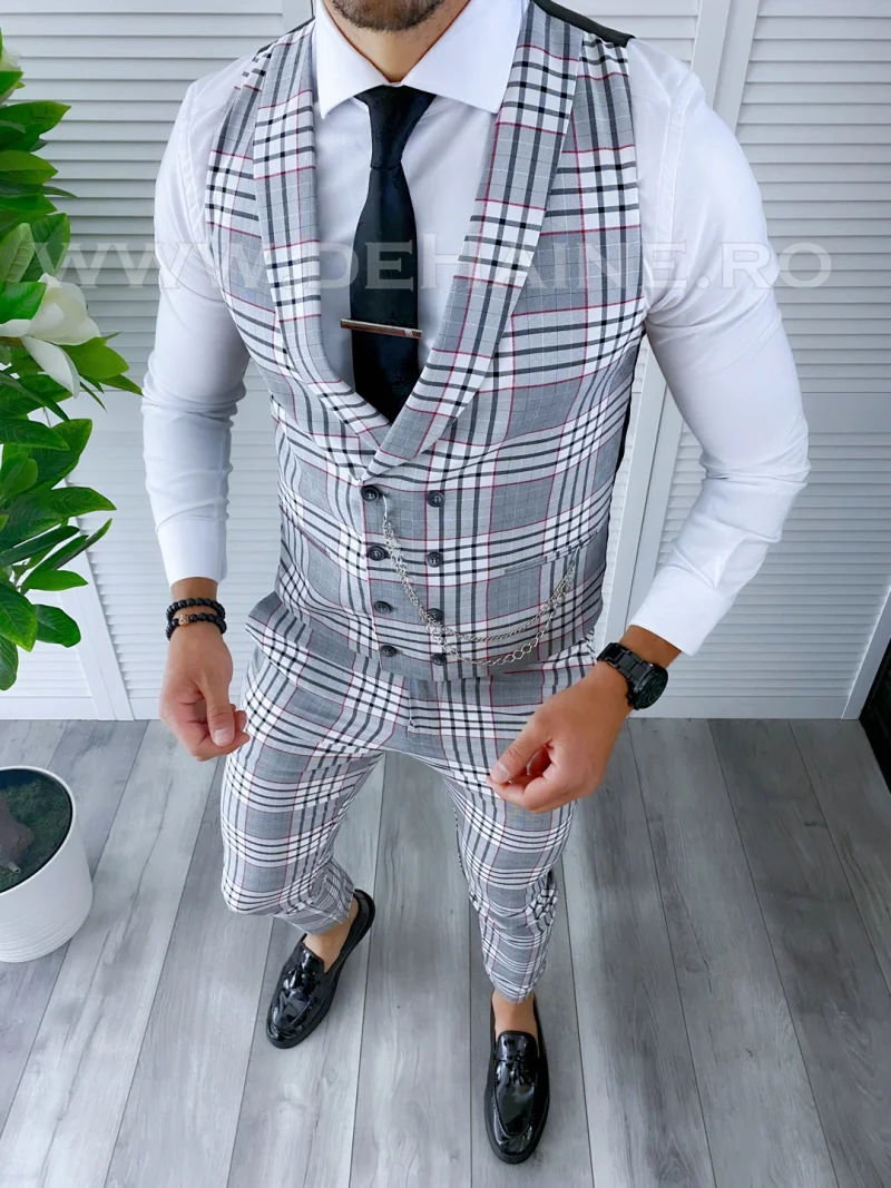 Compleu barbati  Vesta + Pantaloni B4145 23-5.1