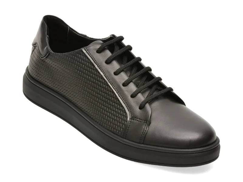 Pantofi sport GRYXX negri, 269505, din piele naturala