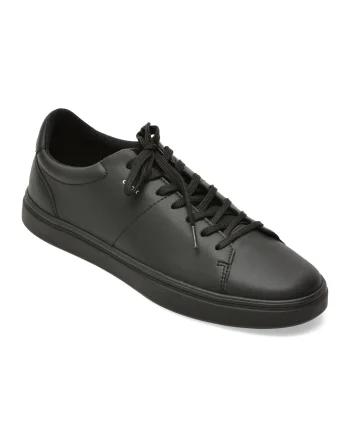 Pantofi sport GEOX negri, U65LDD, din piele naturala