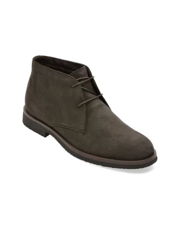 Ghete GEOX maro, U6658D, din piele intoarsa