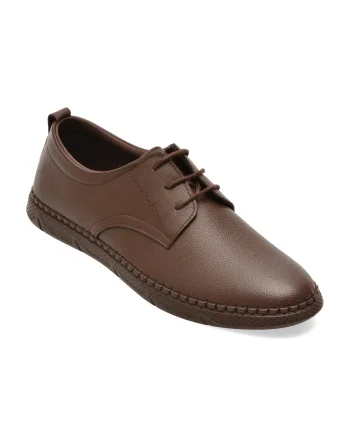 Pantofi BITE THE BULLET maro, 1824, din piele naturala