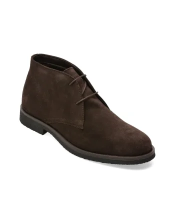 Ghete GEOX maro, U6658D, din piele intoarsa