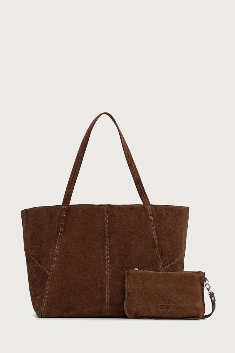 Answear.LAB  geantă shopper pentru femei din piele întoarsă