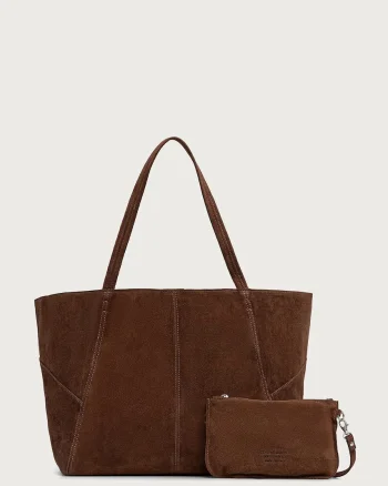 Answear.LAB  geantă shopper pentru femei din piele întoarsă