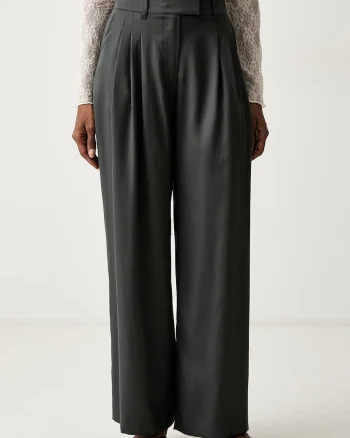 Twinset  pantaloni pentru femei din lyocell