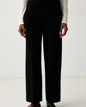 Twinset  pantaloni pentru femei cu vâscoză