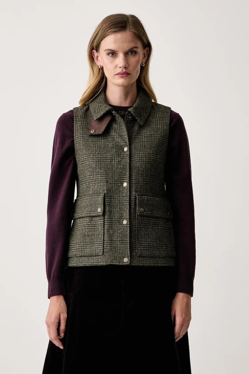 Barbour  vestă pentru femei din lână Joyce