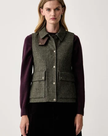 Barbour  vestă pentru femei din lână Joyce