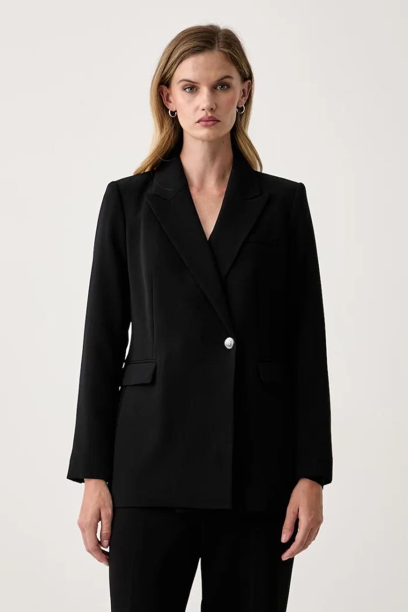 DKNY  sacou cu două rânduri de nasturi pentru femei