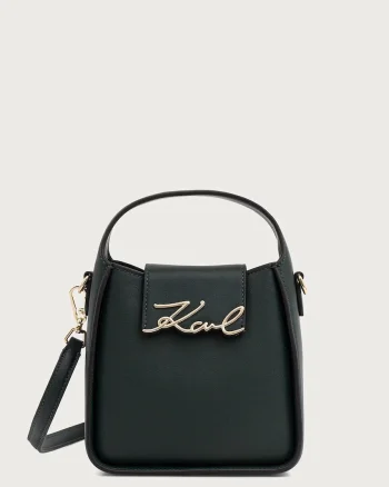 Karl Lagerfeld  geantă crossbody pentru femei din piele