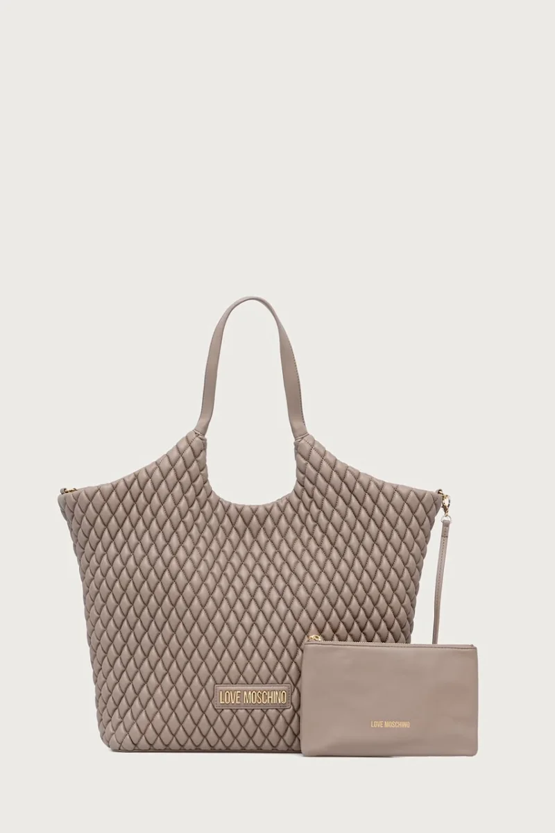 Love Moschino  geantă shopper pentru femei cu imitație de piele