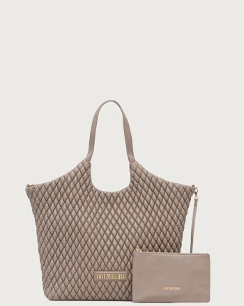 Love Moschino  geantă shopper pentru femei cu imitație de piele