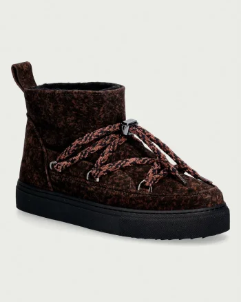 Inuikii  Classic Low Camouflage pentru femei din piele întoarsă
