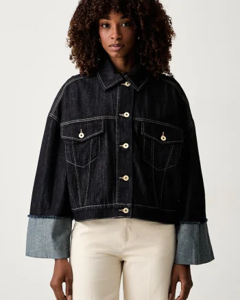 Twinset  geacă de blugi pentru femei din denim