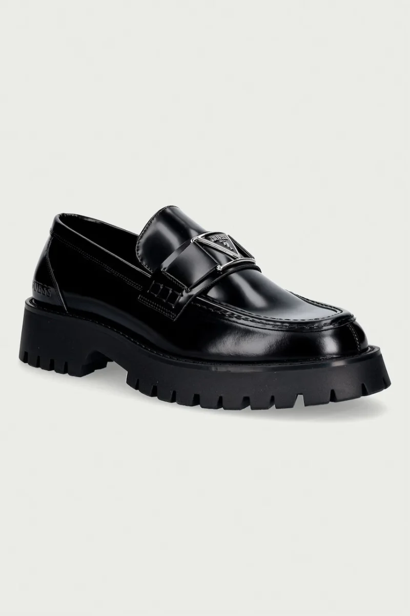 Guess  mocasini pentru bărbați din piele GORIZIA IV