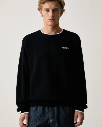 Armani Exchange  pulover pentru bărbați cu bumbac