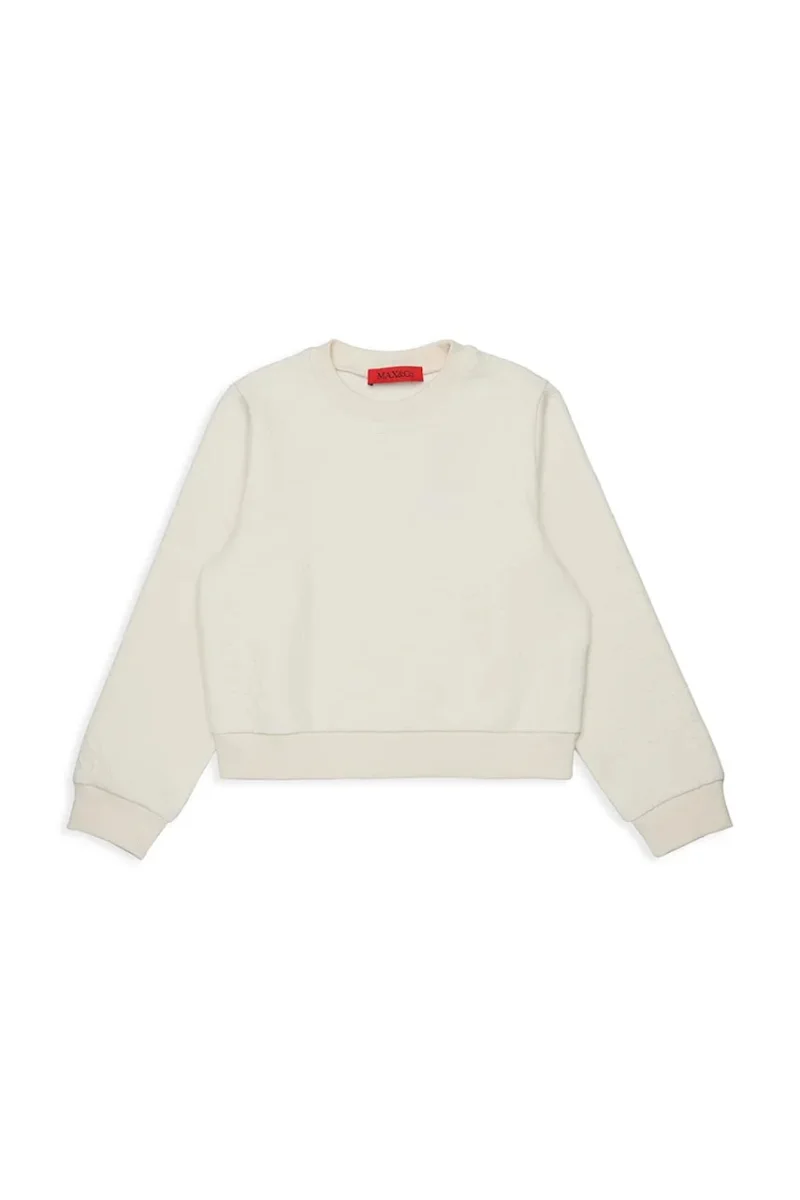 Max&Co.  hanorac pentru copii cu bumbac MAXS26F SWEAT-SHIRT
