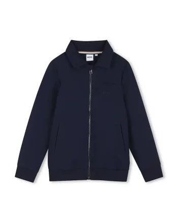 BOSS  hanorac cu fermoar pentru copii
