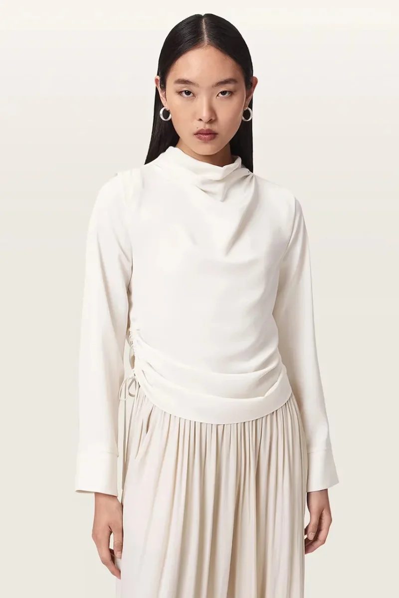 AllSaints  bluză pentru femei LESLIE