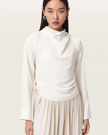 AllSaints  bluză pentru femei LESLIE
