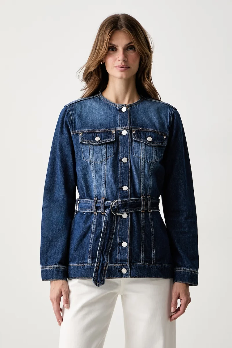 Guess  jachetă pentru femei din denim YUNA