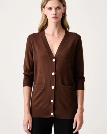 Fracomina  cardigan pentru femei cu vâscoză