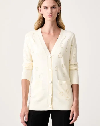 Fracomina  cardigan pentru femei cu vâscoză