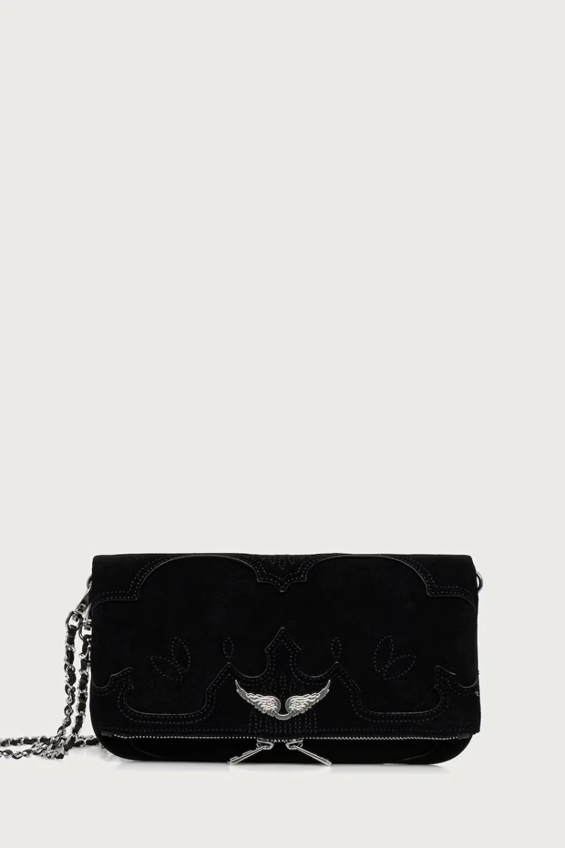 Zadig&Voltaire  geantă crossbody pentru femei din piele întoarsă