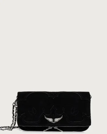 Zadig&Voltaire  geantă crossbody pentru femei din piele întoarsă