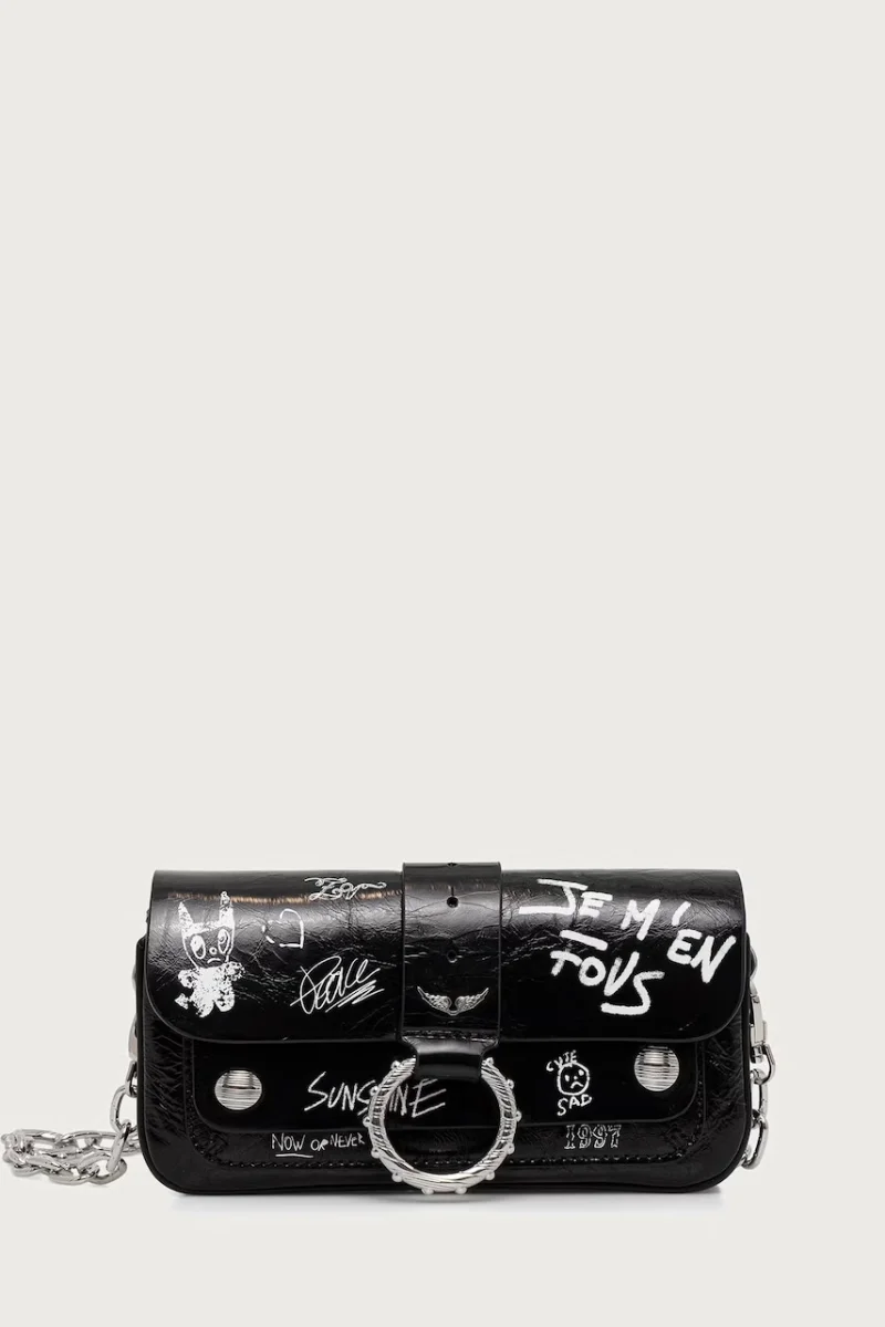 Zadig&Voltaire  geantă crossbody pentru femei din piele KATE