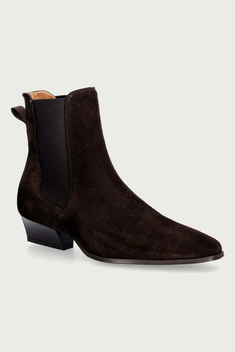 Gant  botine pentru femei din piele întoarsă Bassotte