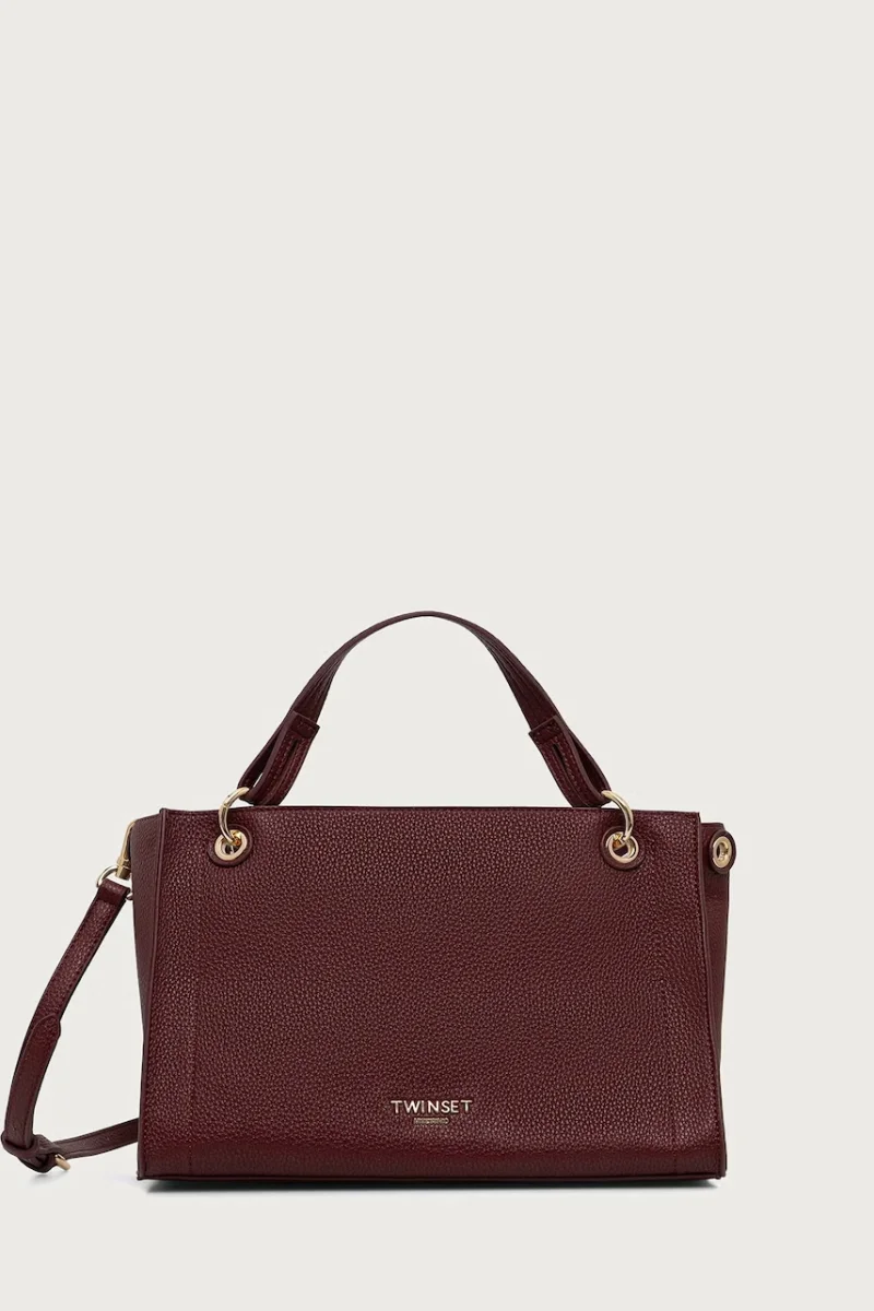 Twinset  tote bag pentru femei cu imitație de piele