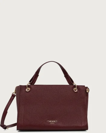 Twinset  tote bag pentru femei cu imitație de piele