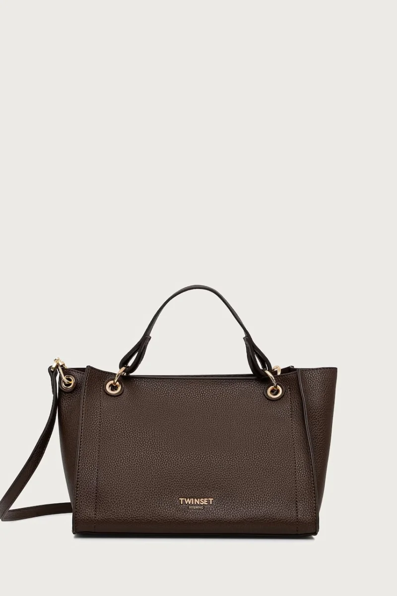 Twinset  tote bag pentru femei cu imitație de piele