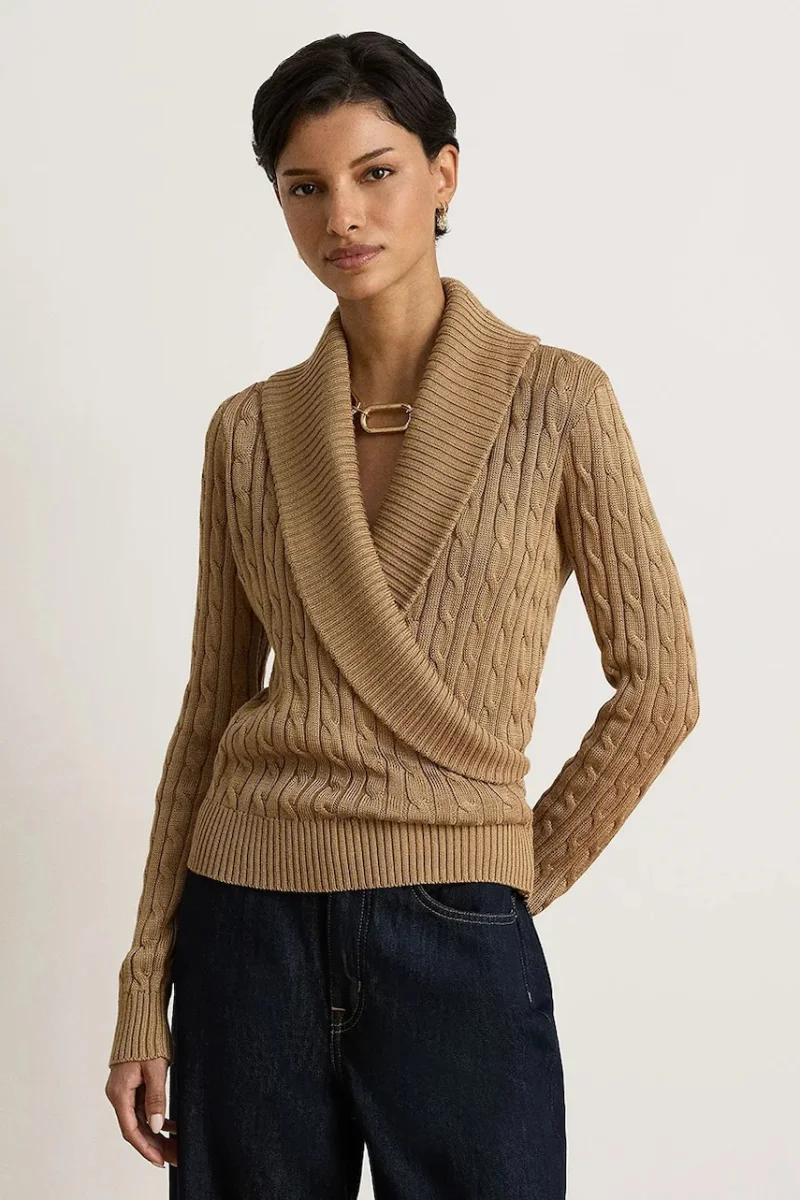 Lauren Ralph Lauren  pulover pentru femei cu bumbac
