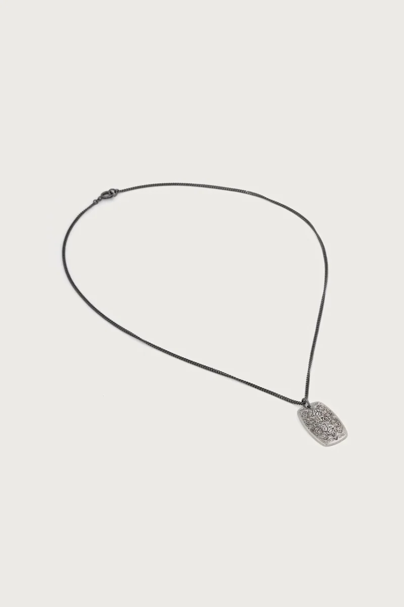MM6 Maison Margiela  lănțișor cu pandantiv pentru femei din alamă