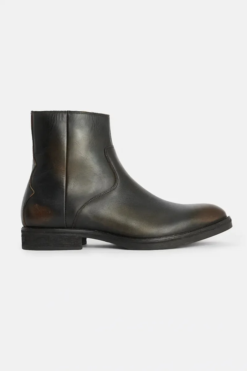 AllSaints  încălțăminte pentru bărbați din piele Lang Boot