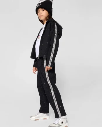Karl Lagerfeld  pantaloni de trening pentru copii cu bumbac