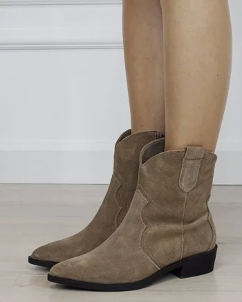 Ghete kaki din piele naturala 5310 110