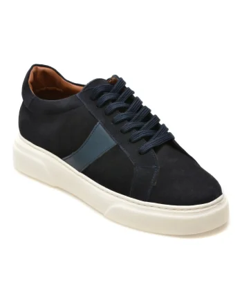 Pantofi sport LOST bleumarin, LST103, din piele intoarsa