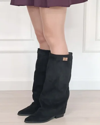 Cizme dama lungi negre 2596A-1 19