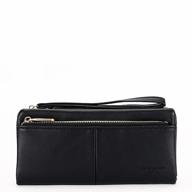 Portofel negru David Jones Paris P159-1 05