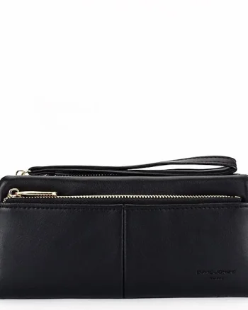 Portofel negru David Jones Paris P159-1 05