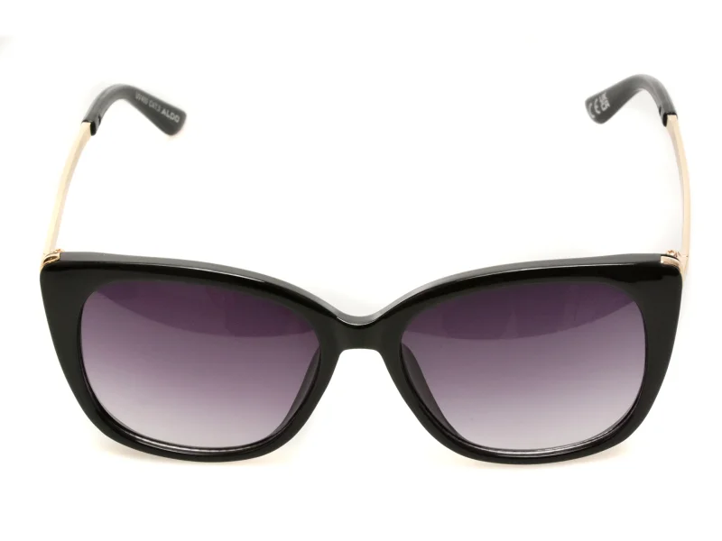 Ochelari de soare ALDO negri, 14449190, din pvc