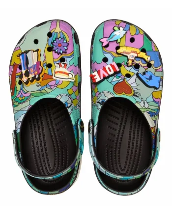 Saboti Crocs Classic Beatles Pepperland Clog Multicolor - Multi